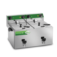 Фритюрниця Fama MFR280R з краном, 8+8 л