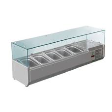 Вітрина для інгредієнтів Hurakan HKN-GXD1500GC