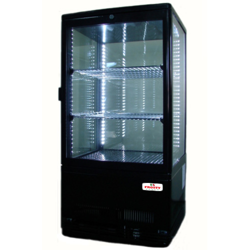Вітрина холодильна Frosty RT58L-1D, black