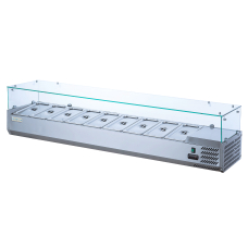 Вітрина для топінгу GoodFood GF-VRX1800/330-H6C