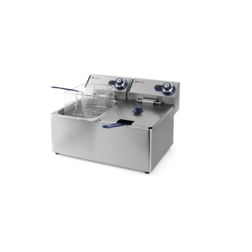 Фритюрниця Hendi 205839 Blue Line, 8+8 л