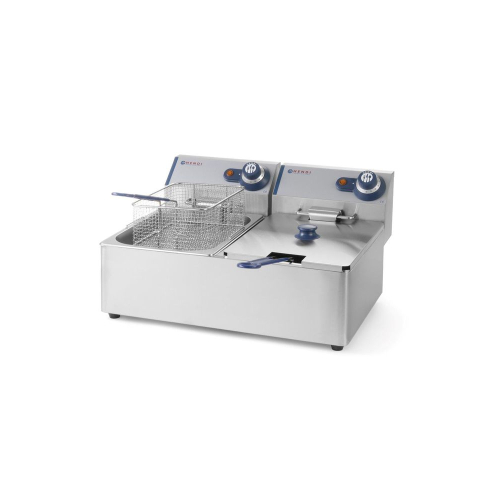 Фритюрниця Hendi 205853 Blue Line, 6+6 л