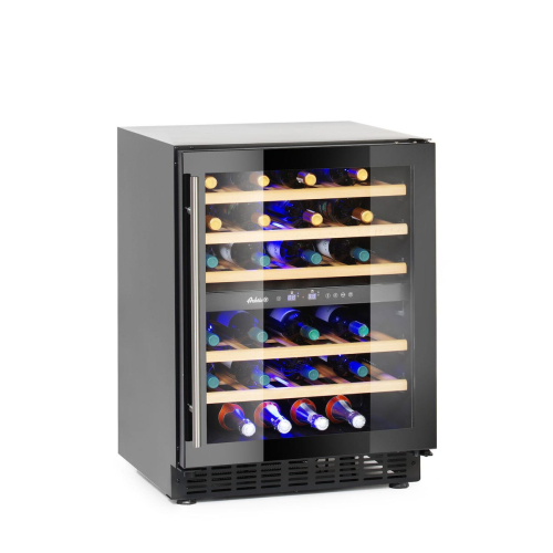 Винний холодильник, 2-х зонний, 46 пляшок, 133 л, 220-240V/90W, 595x588x(H)820mm