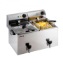 Фритюрниця Saro PROFRI 88V, 8+8 л