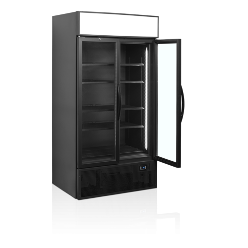 Шафа холодильна Tefcold FSC1000H BLACK