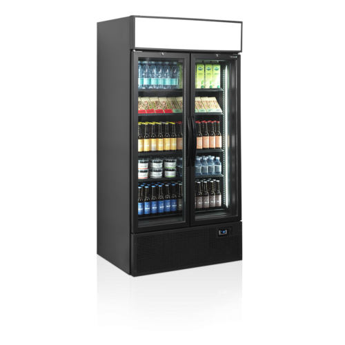 Шафа холодильна Tefcold FSC1000H BLACK
