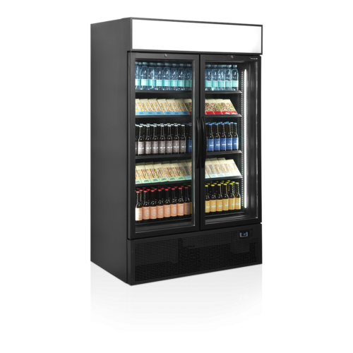 Шафа холодильна Tefcold FSC1200H BLACK