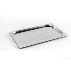 Гастроємність Brillis перфорована н/с без ручок 1/1x20mm, Ø 6 mm Гастроємність Brillis перфорована н/с без ручок 1/1x20mm, Ø 6 mm