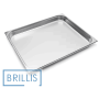 Гастроємність Brillis н/ж сталь GN 2/1-65 мм (650x530x65мм)