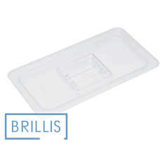 Кришка з полікарбонату GN 1/3 Brillis (325х176) Кришка з полікарбонату GN 1/3 Brillis (325х176)