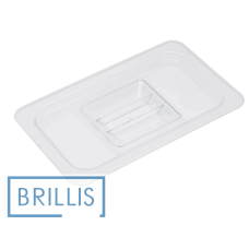 Кришка з полікарбонату GN 1/4 Brillis (265х162) Кришка з полікарбонату GN 1/4 Brillis (265х162)