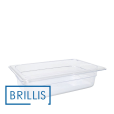 Гастроємність BRILLIS із полікарбонату GN 1/4-65 мм, прозора Гастроємність BRILLIS із полікарбонату GN 1/4-65 мм, прозора