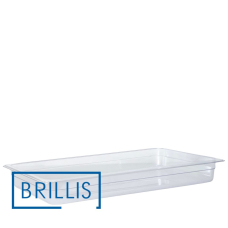 Гастроємність BRILLIS із полікарбонату GN 1/1-65 мм, прозора Гастроємність BRILLIS із полікарбонату GN 1/1-65 мм, прозора