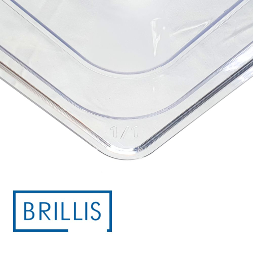 Гастроємність BRILLIS із полікарбонату GN 1/1-100 мм, прозора
