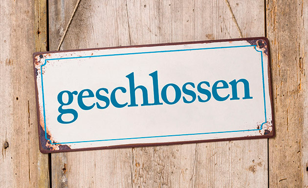 Geschlossen 630